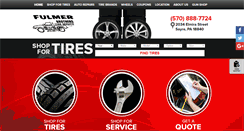 Desktop Screenshot of fulmertire.com